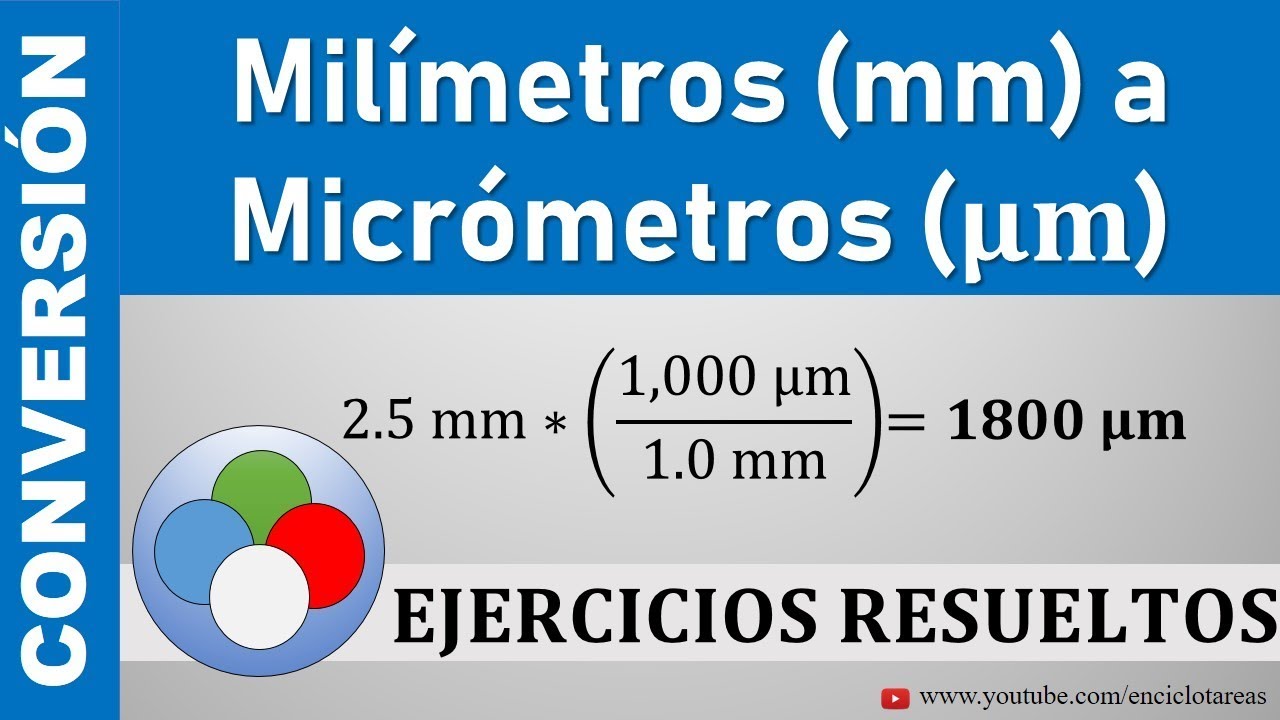 medidas en micras