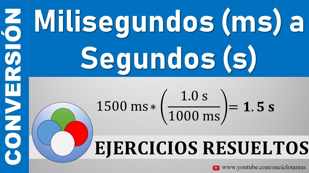 milisegundo a segundo