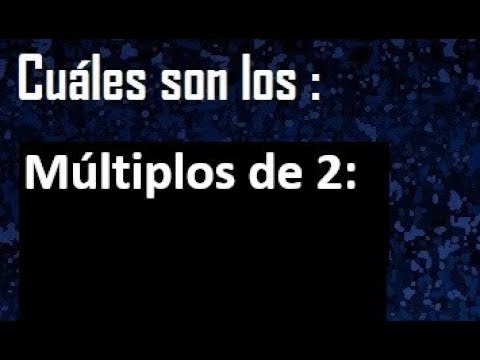 minimo comun multiplo de 2 y 2