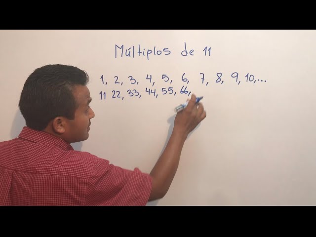 multiplos 11