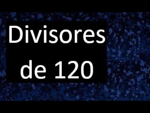 múltiplos de 120