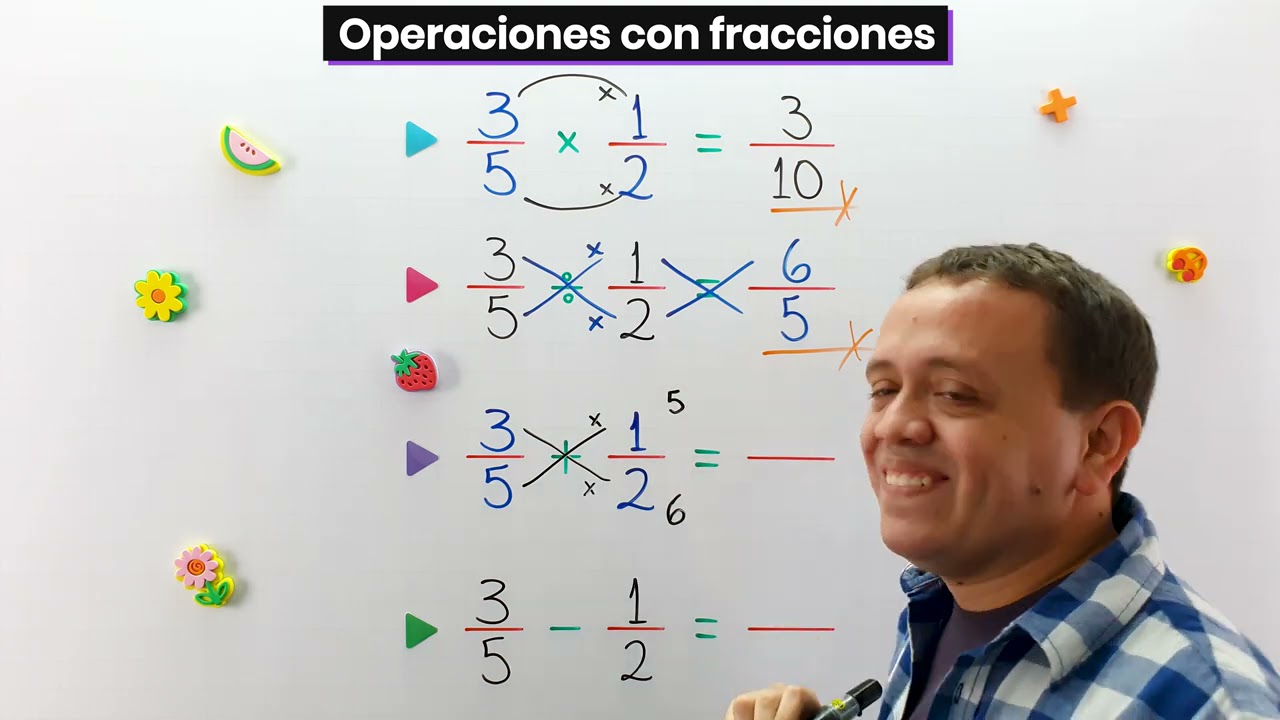 operaciones con fracciones 2 eso resueltas