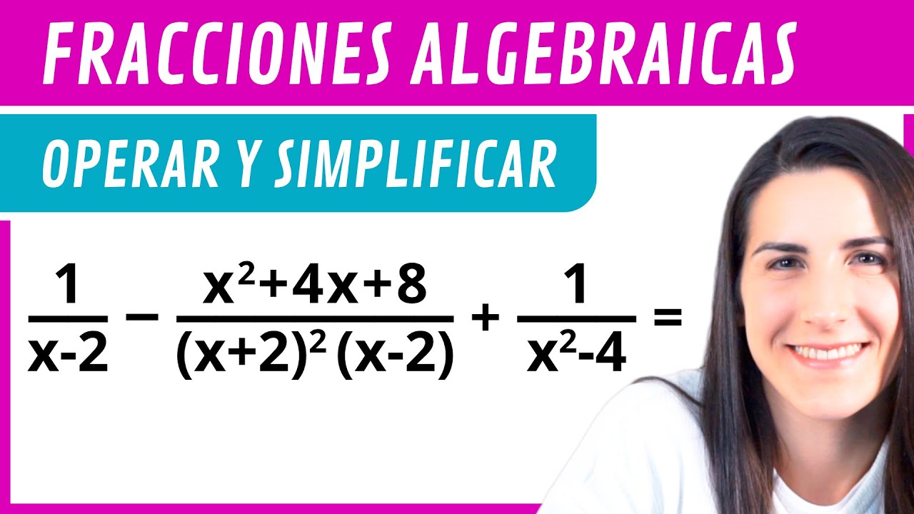 operaciones con fracciones algebraicas 4 eso