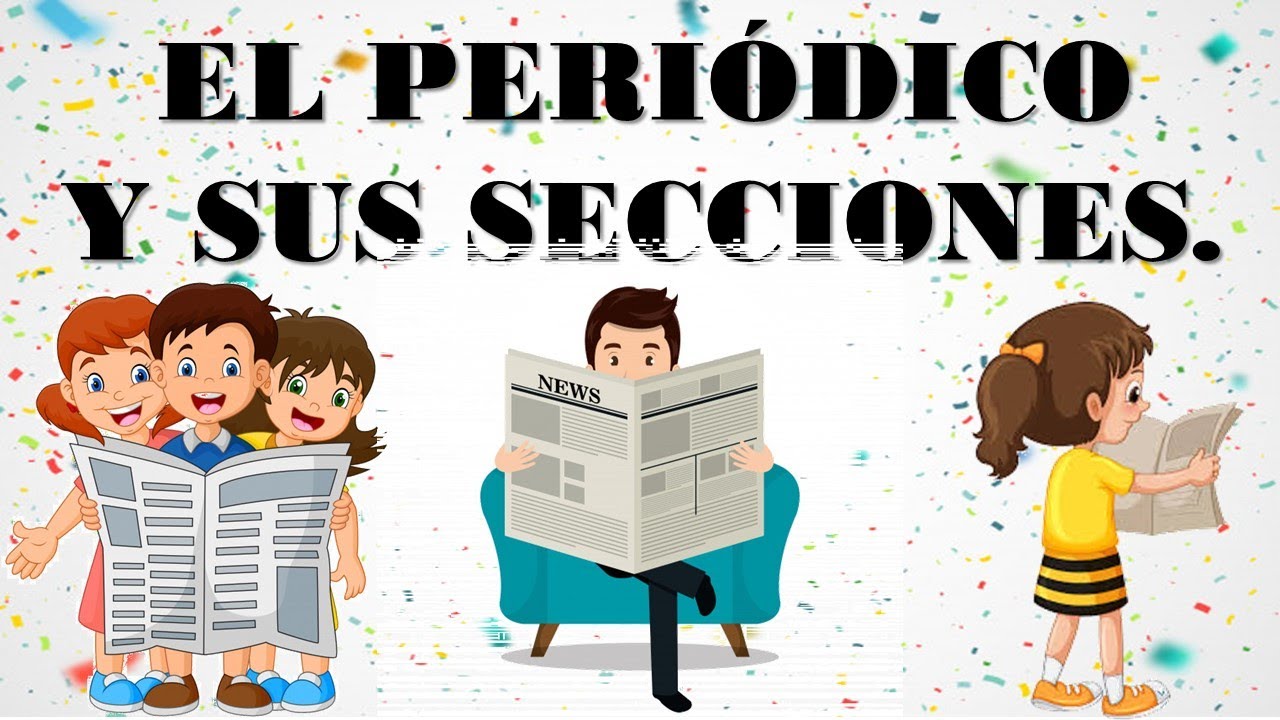 periódico infantil secciones