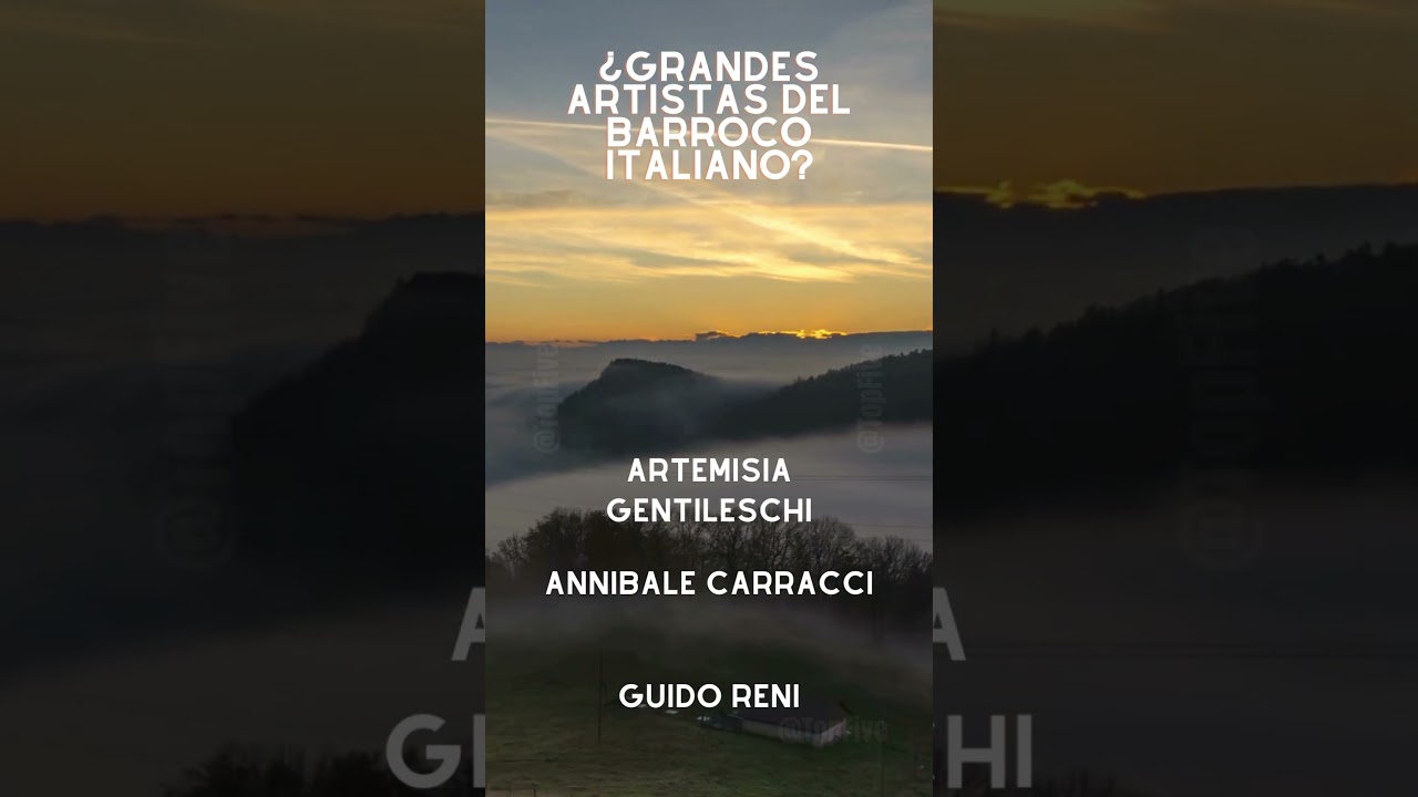 pintores barroco italiano