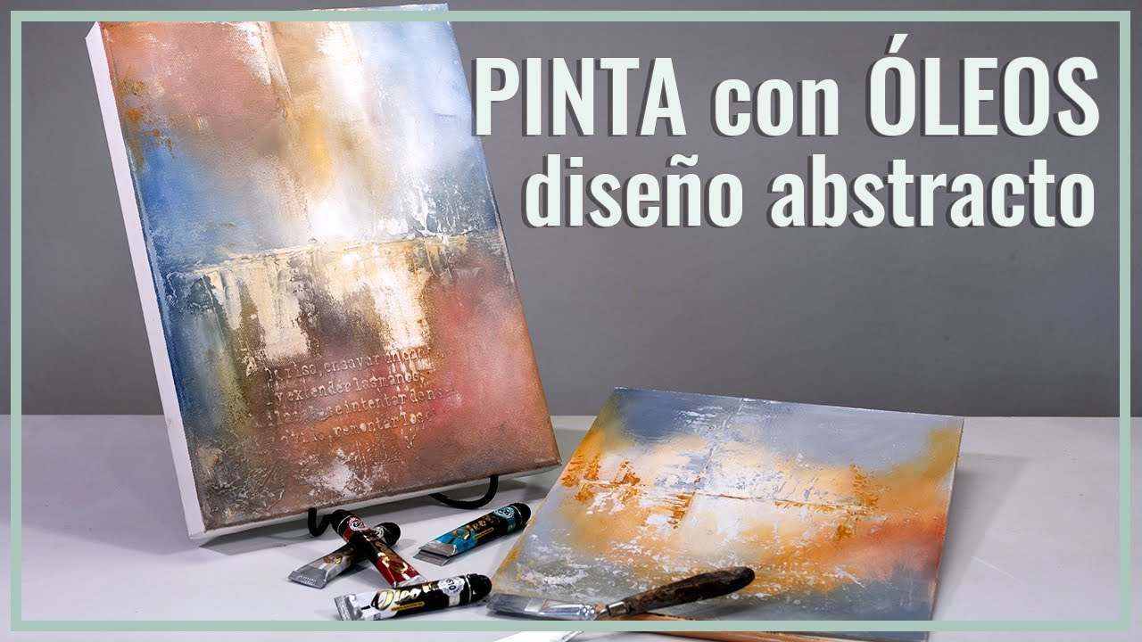 pinturas abstractas al oleo