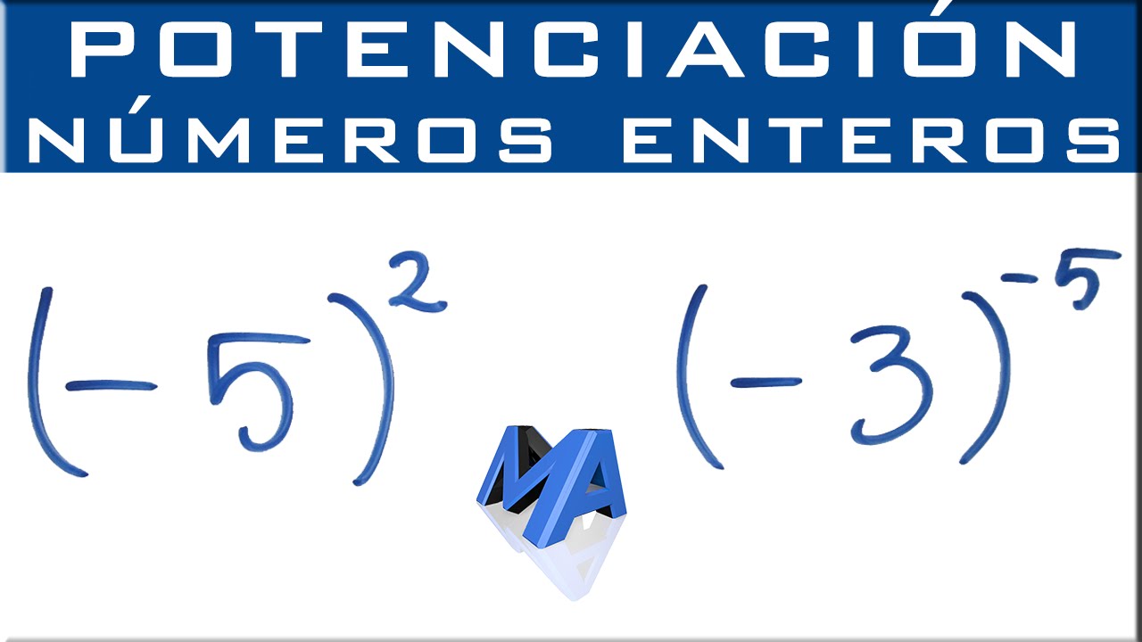 potenciacion de numeros enteros