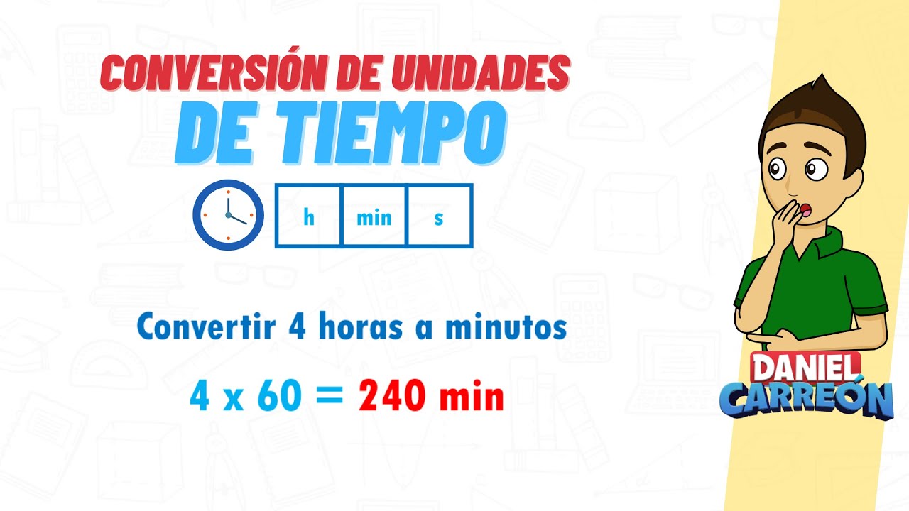 problemas con unidades de tiempo