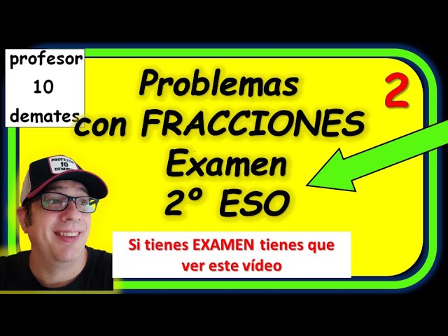 problemas fracciones 2 eso pdf resueltos