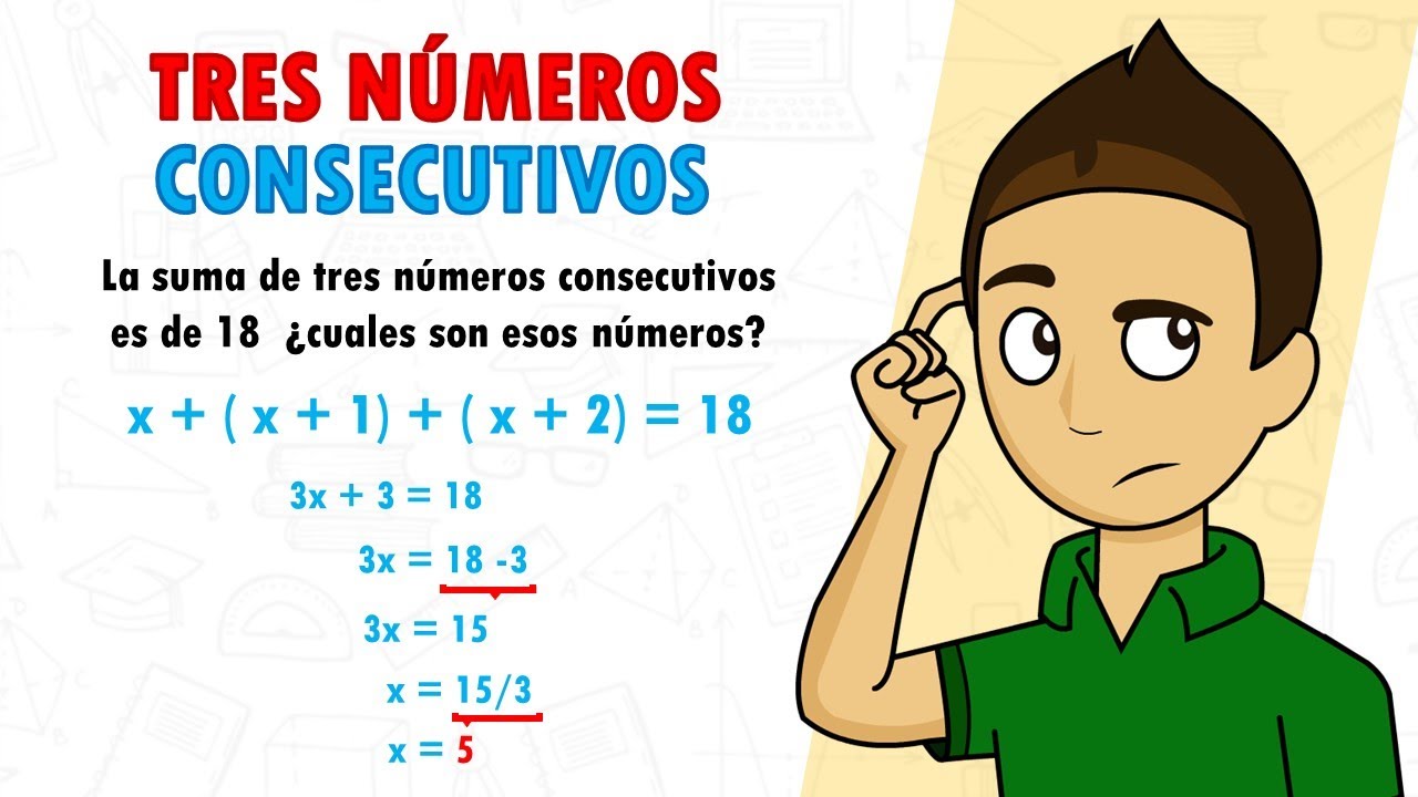 que es numeros consecutivos