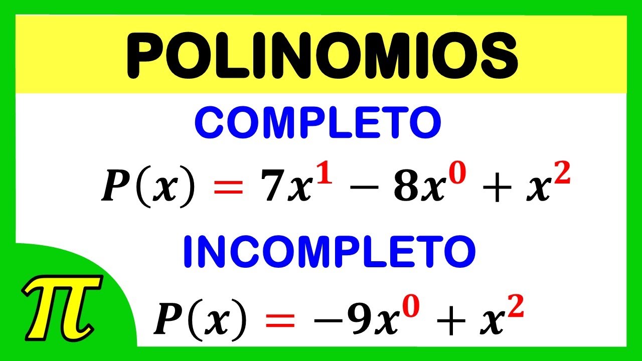 que es un polinomio completo