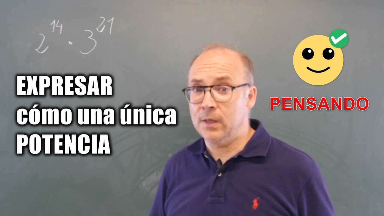 reduce a una unica potencia