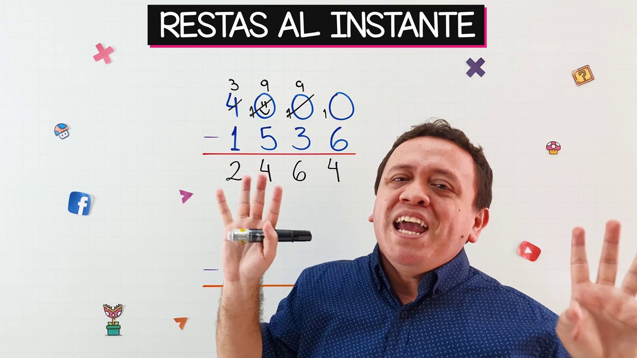 restar un numero a otro