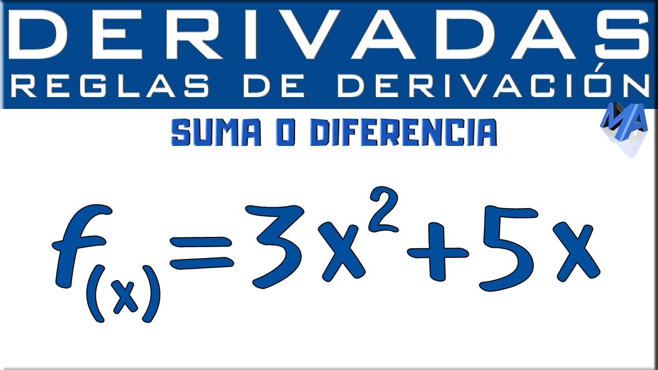 suma de derivadas