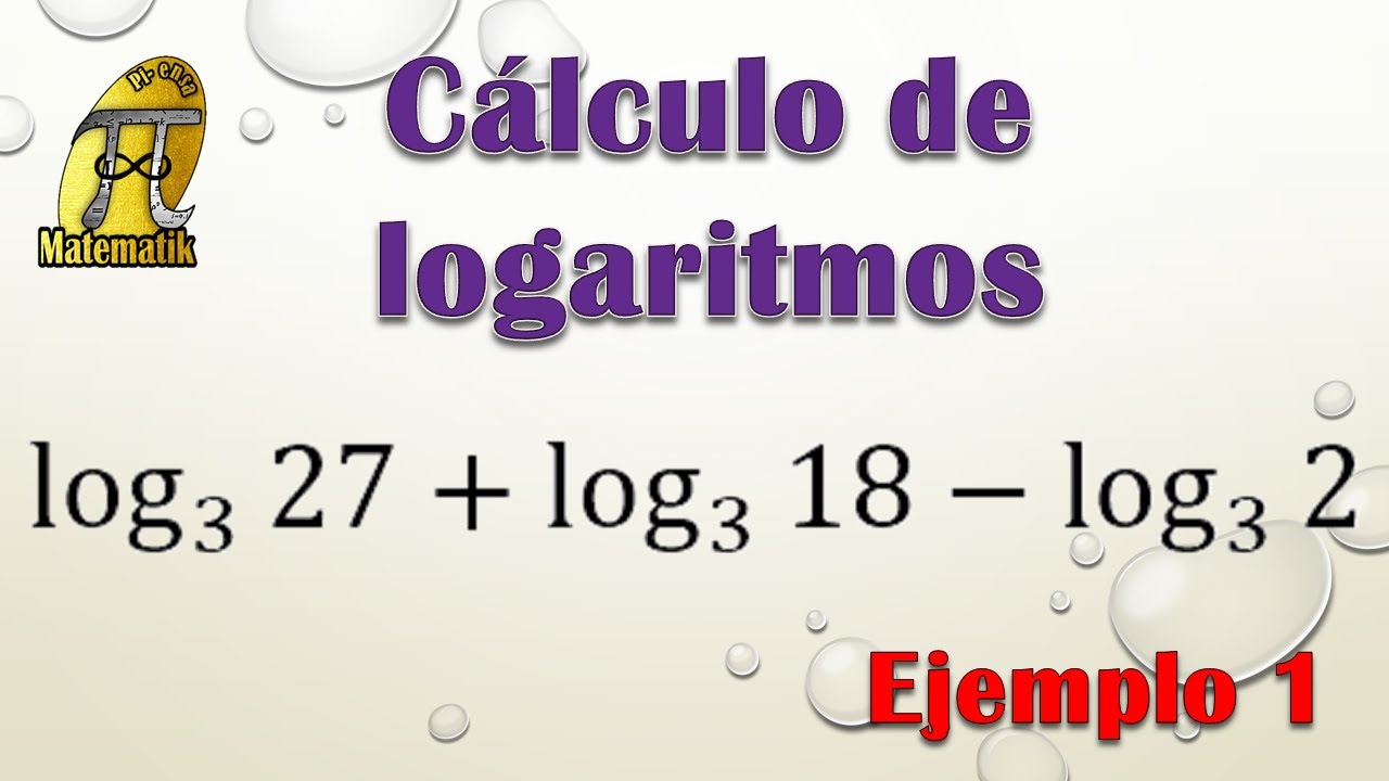 sumas y restas de logaritmos