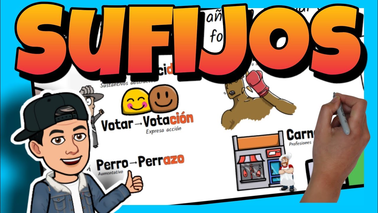 tabla de sufijos