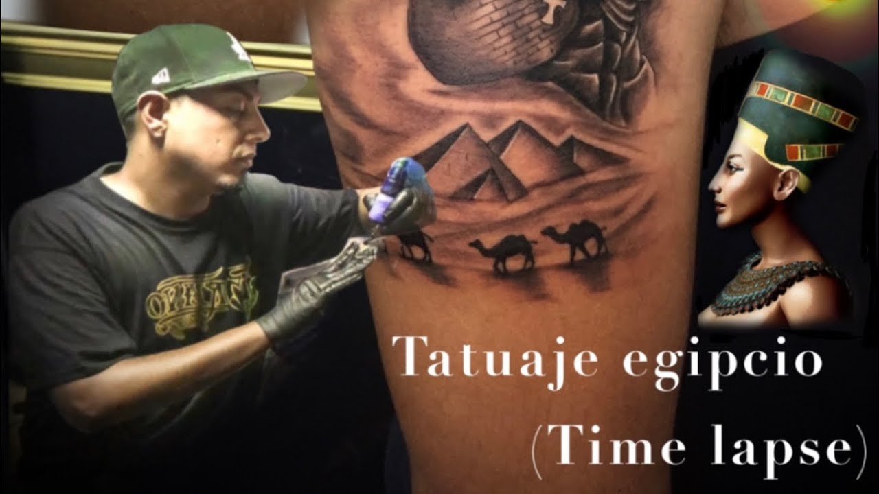 tatuaje piramides egipto