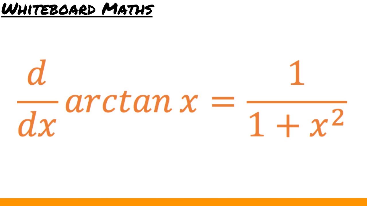 arctan derivada
