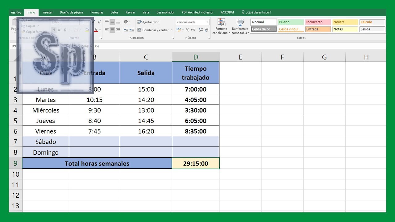calculadora horas minutos y segundos