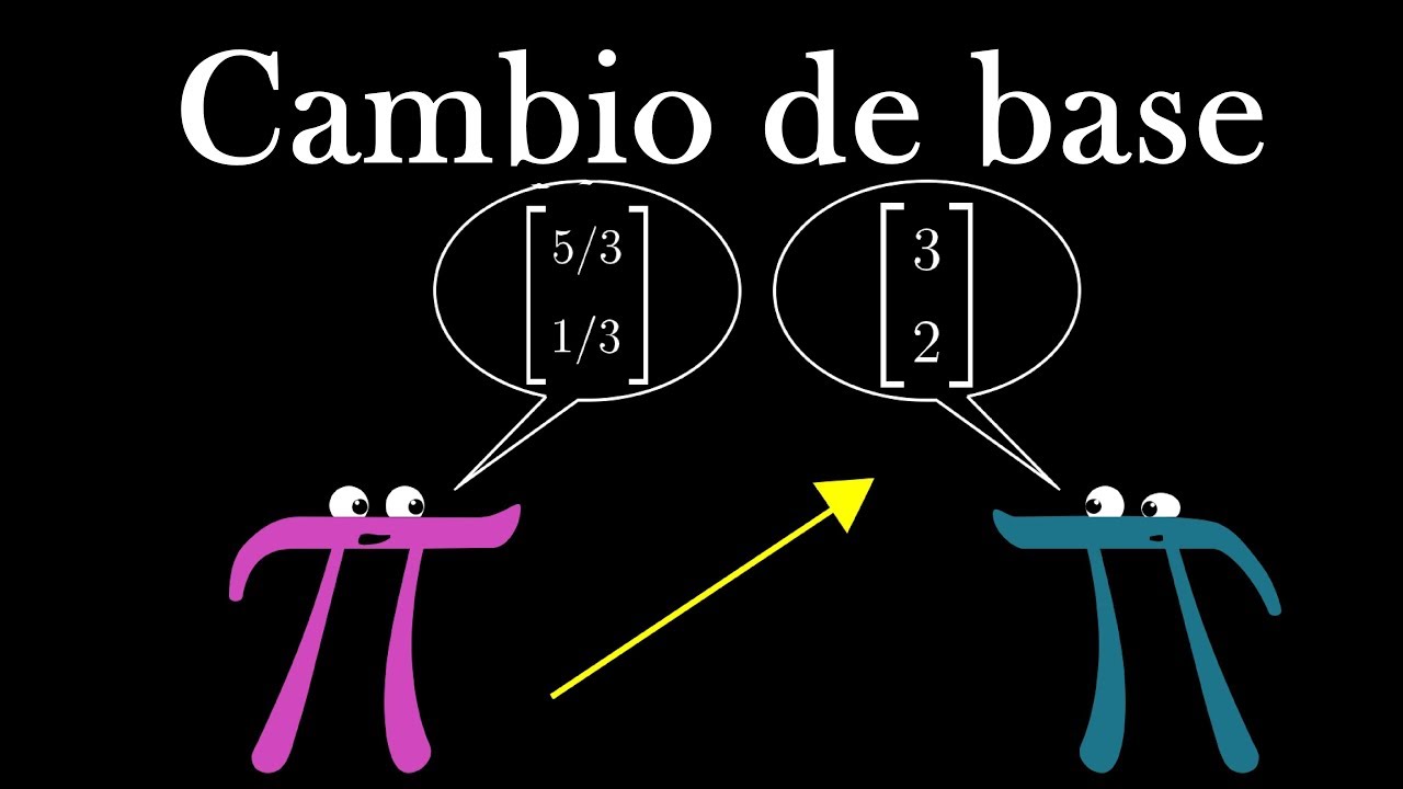cambio de base vectores
