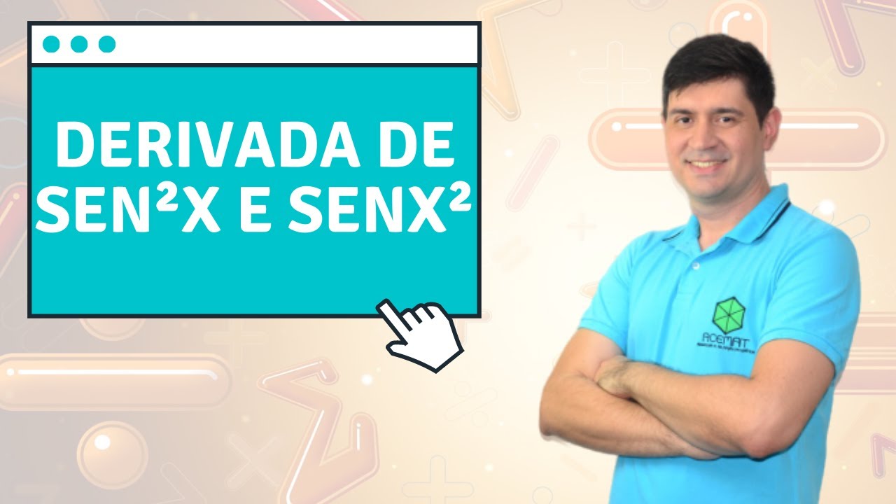 derivada de sen x 2