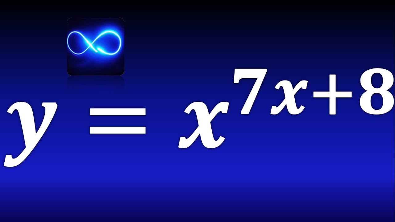 derivada de una funcion elevada a otra funcion