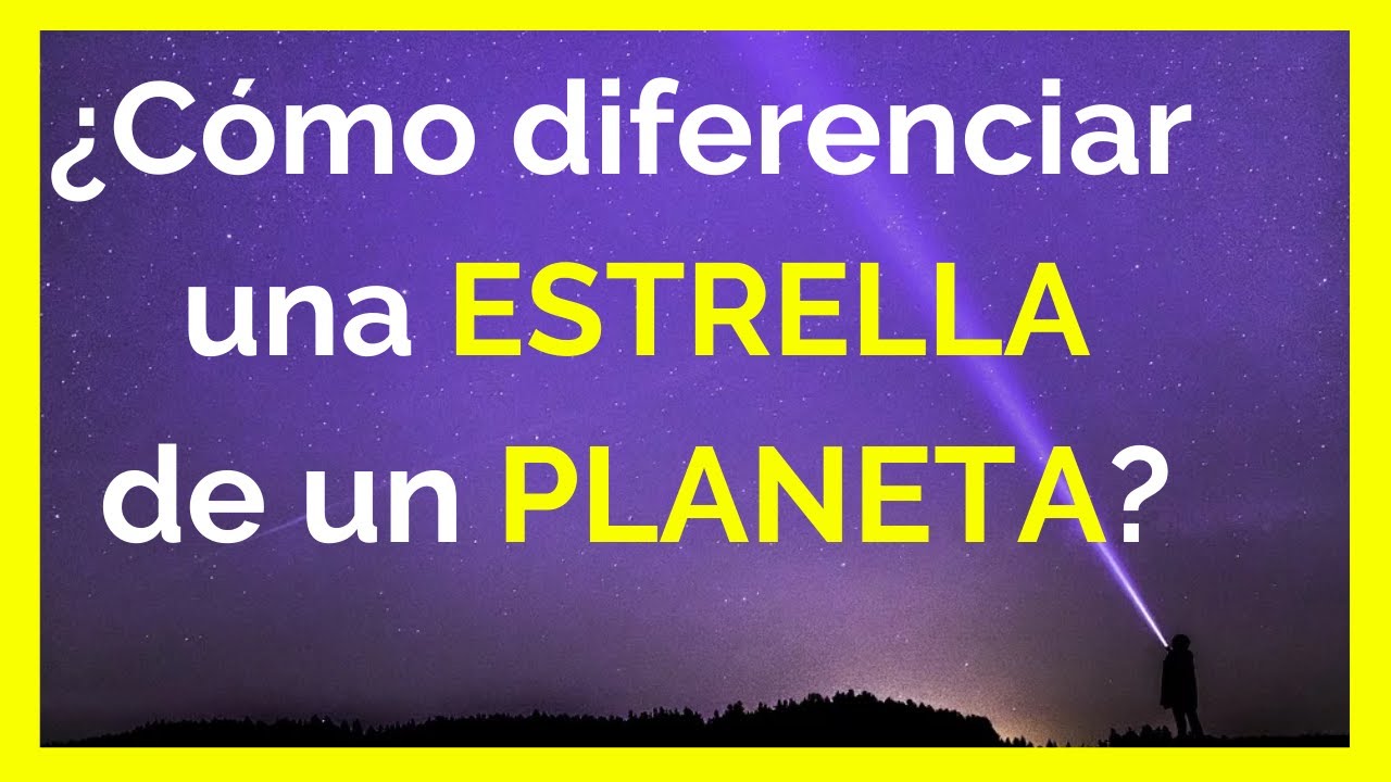 diferencias entre un planeta y una estrella