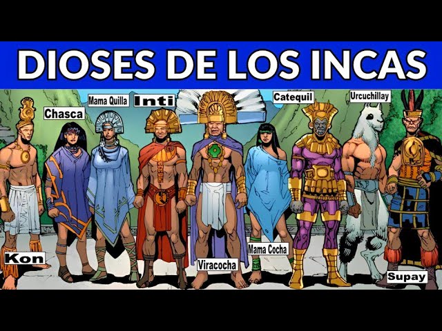 dioses de los incas