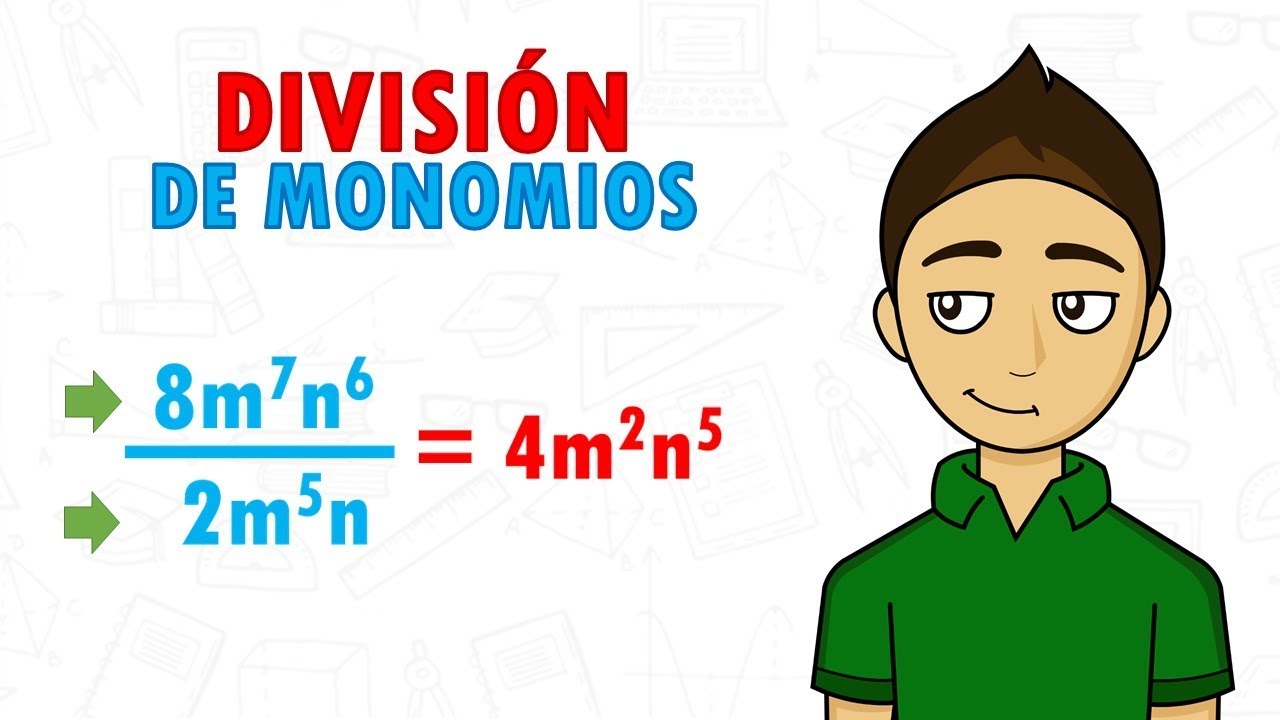 división de monomios