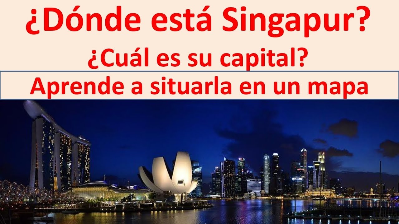 donde está singapur en el mapa