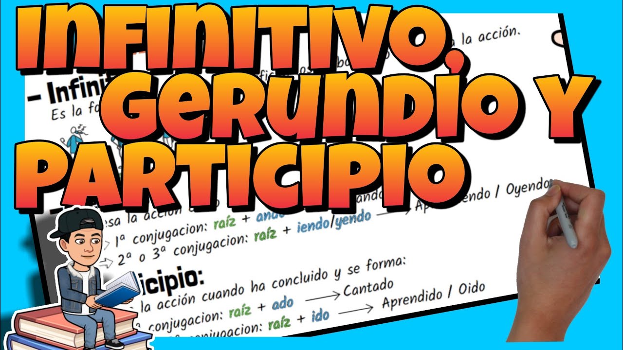 ejercicios infinitivo gerundio y participio
