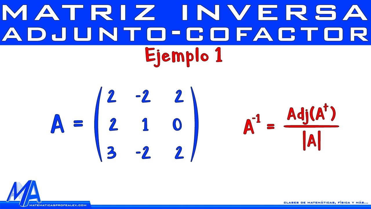 ejercicios matriz inversa
