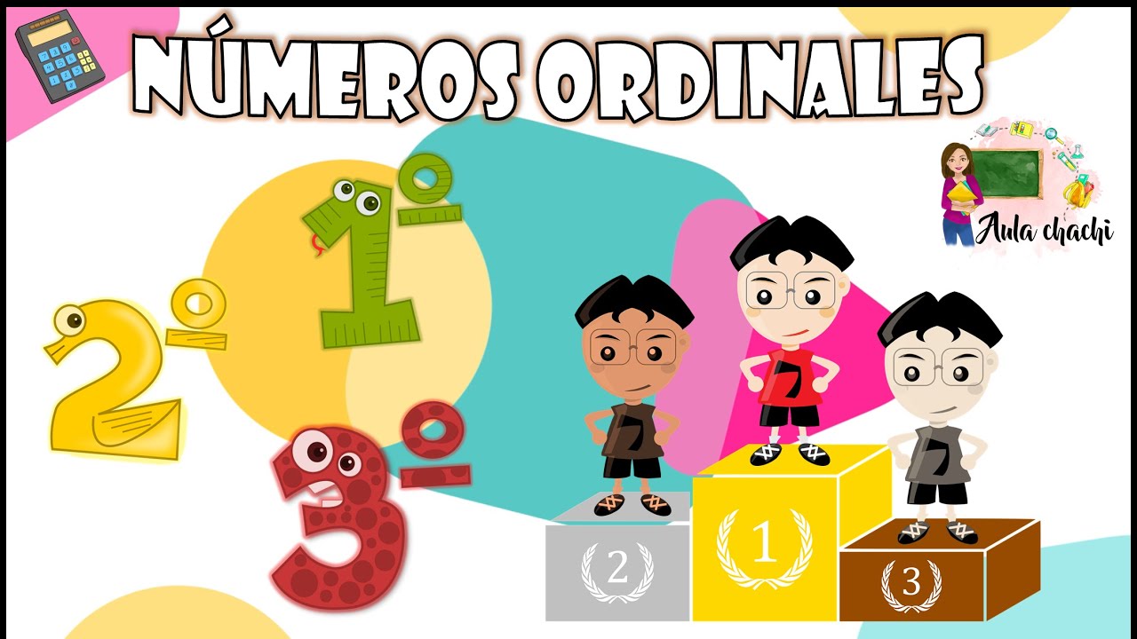 ejercicios numeros ordinales 3 primaria