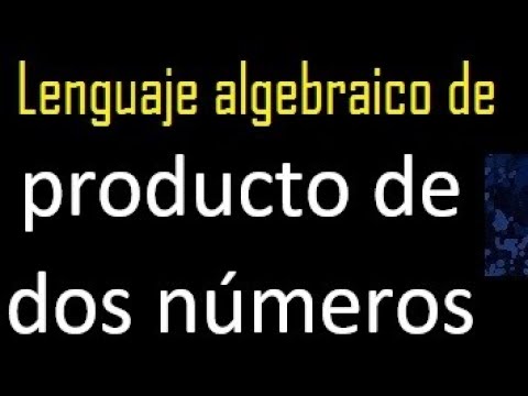 el producto de dos números