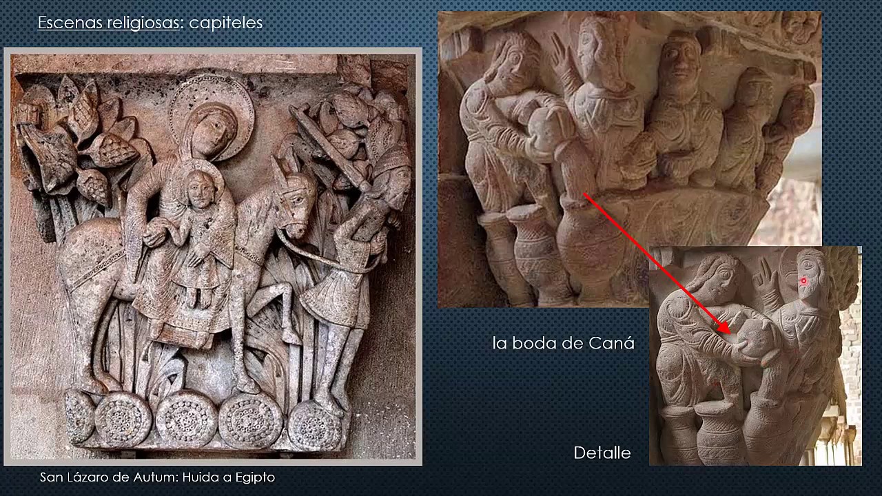 esculturas arte romanico