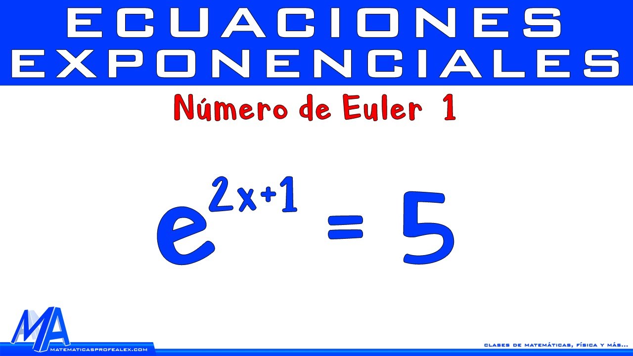 funcion e elevado a x