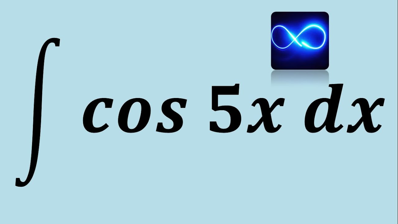 integral de coseno x