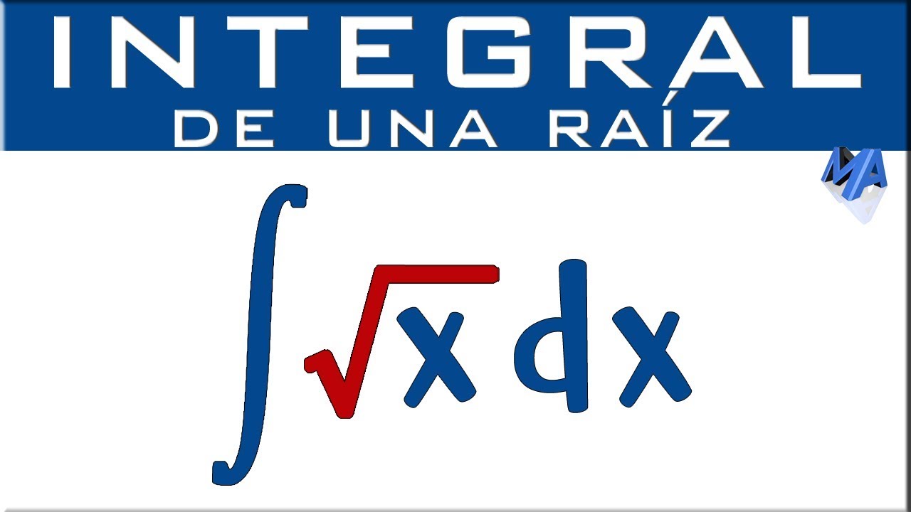 integrales de raices