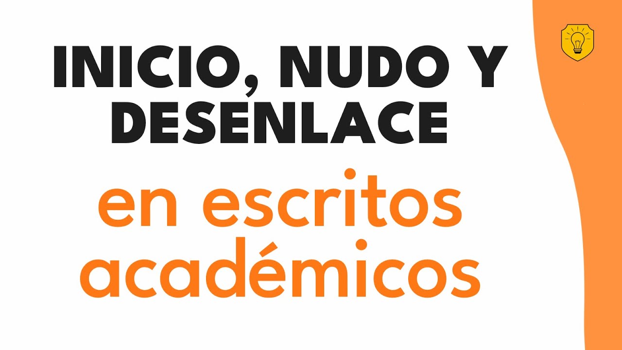 introducción nudo y desenlace