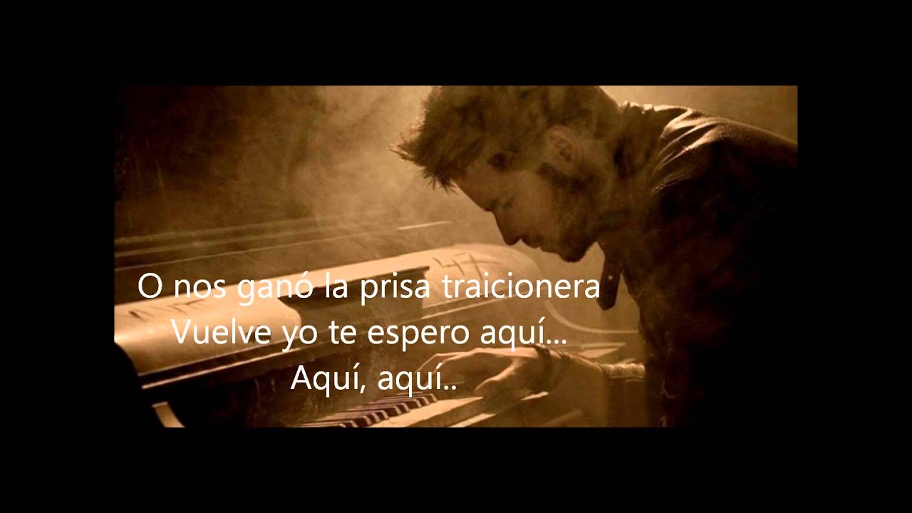letra te espero aqui