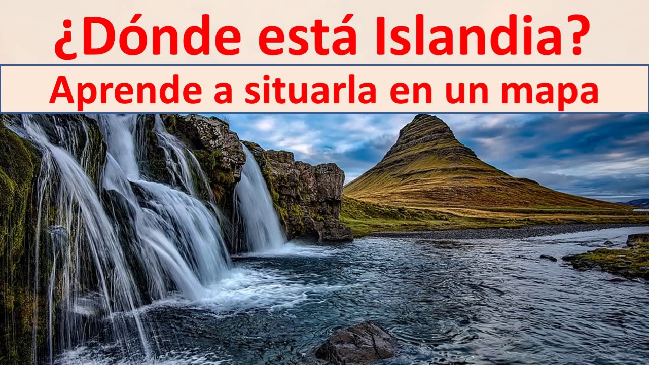mapa islandia europa