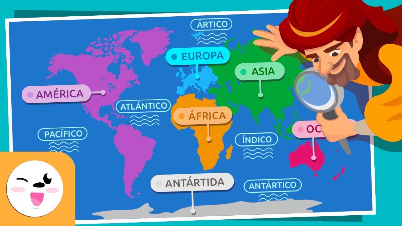 mapas de los oceanos
