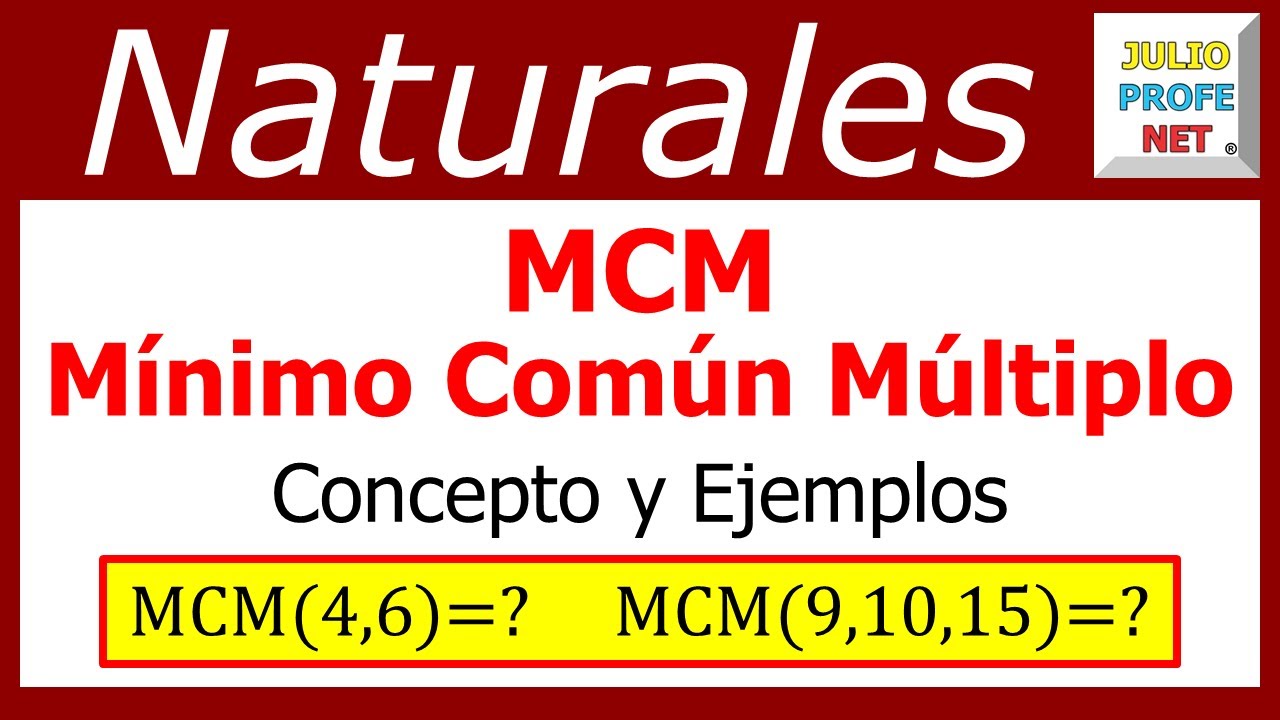 minimo comun multiplo de 1 y 2