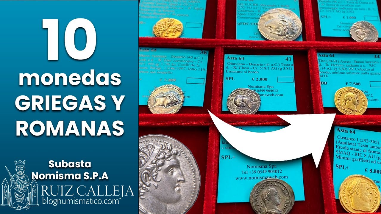 monedas antiguas griegas