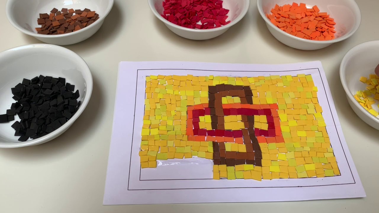 mosaico romano facil