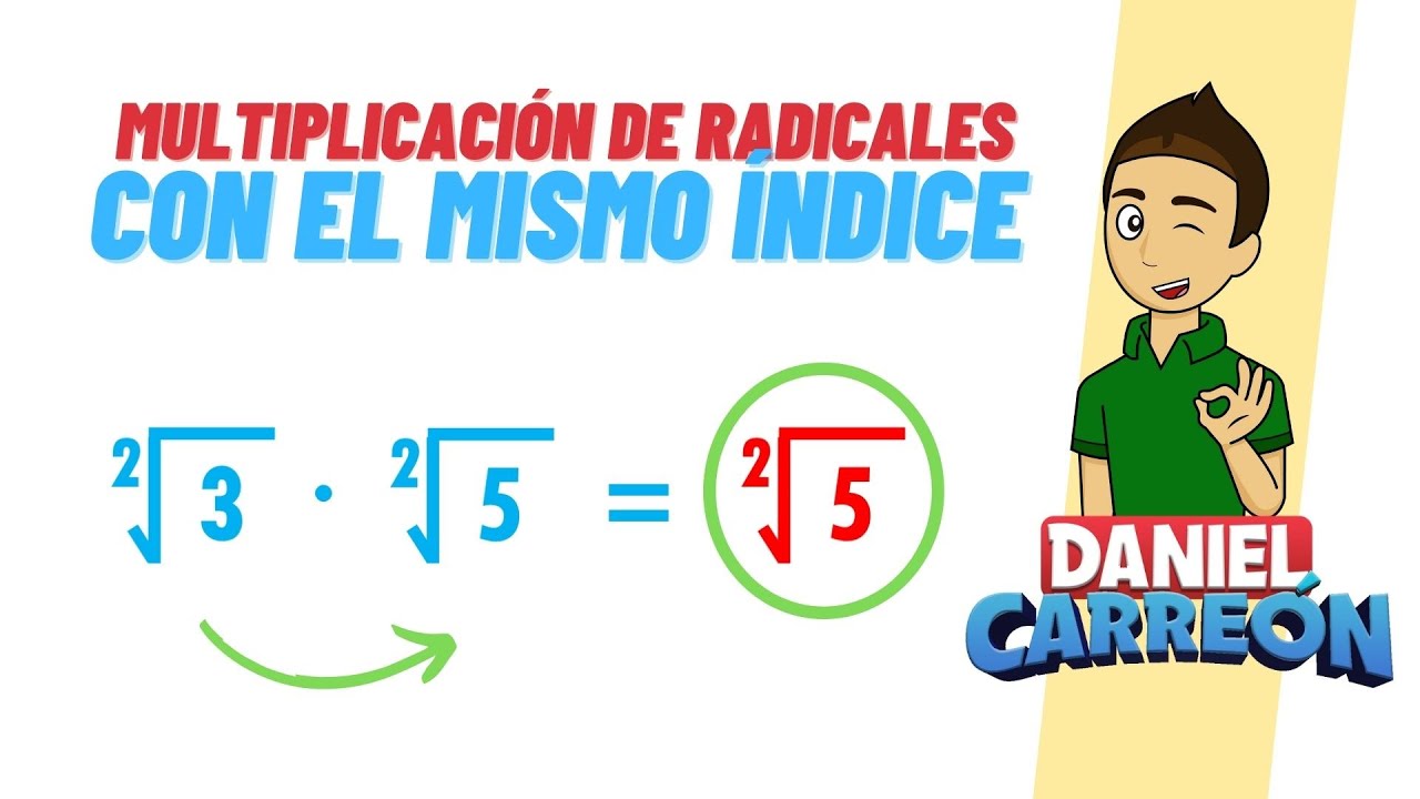 multiplicacion raices