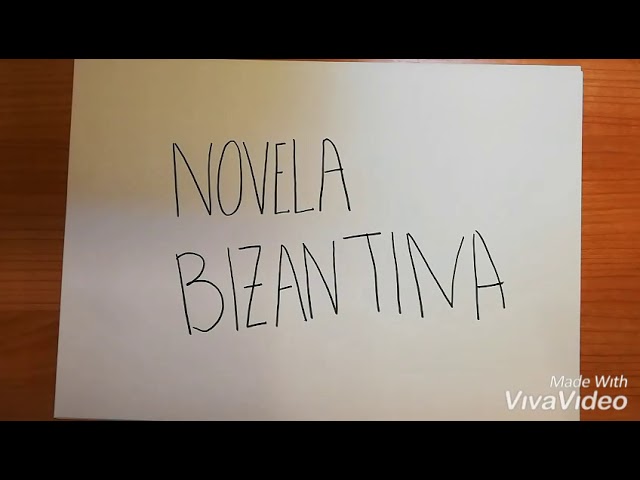 novelas bizantinas