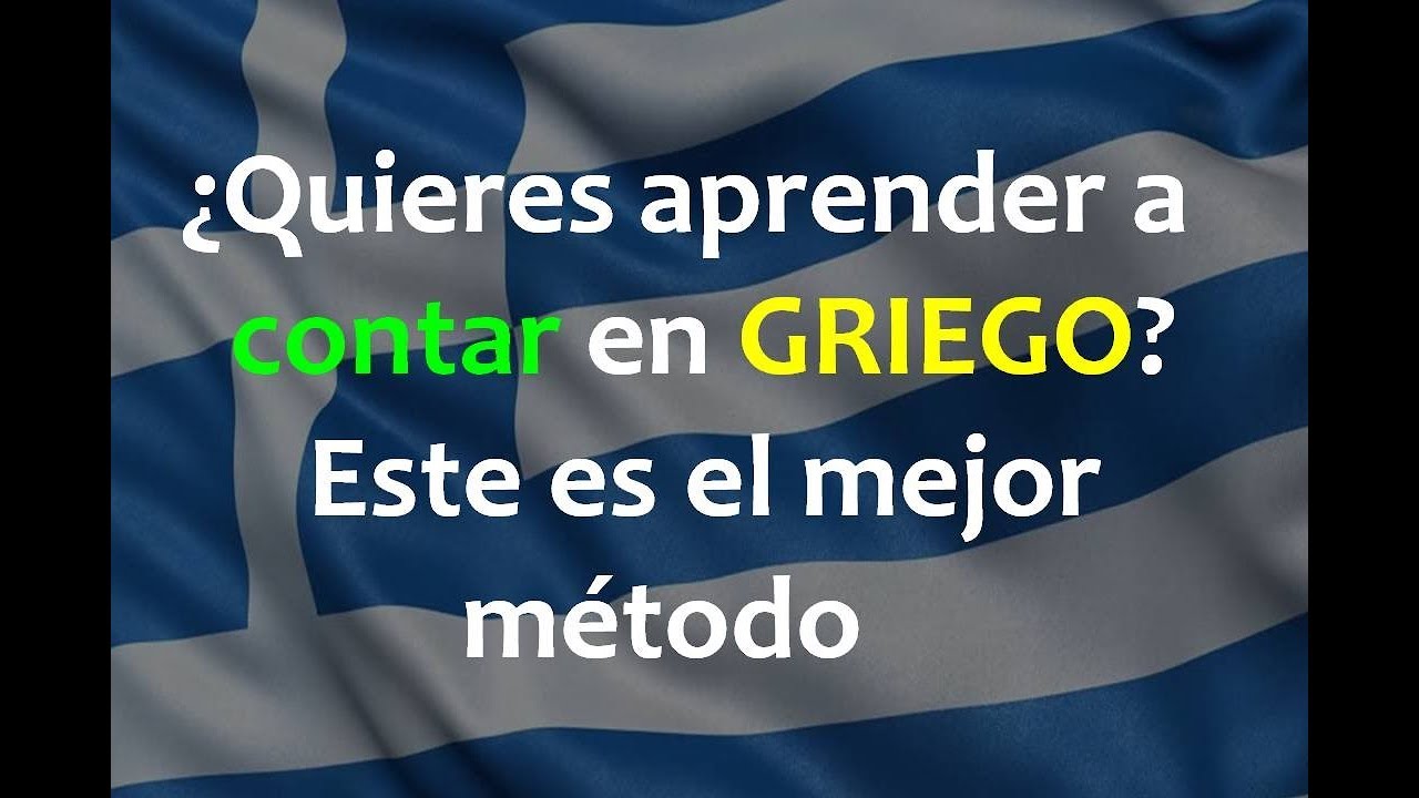 números griegos del 1 al 100