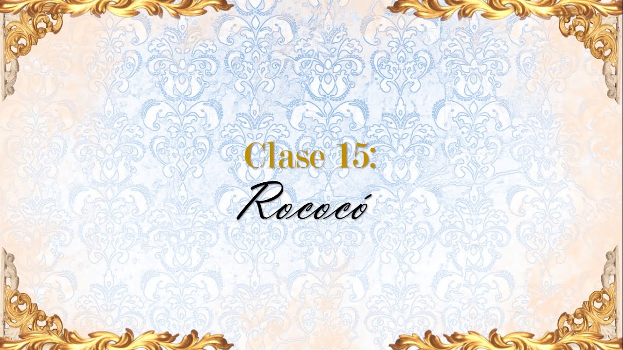 obra del rococo