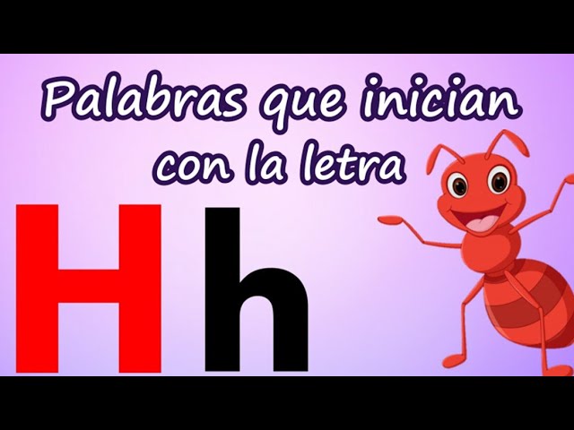 palabra con h y x